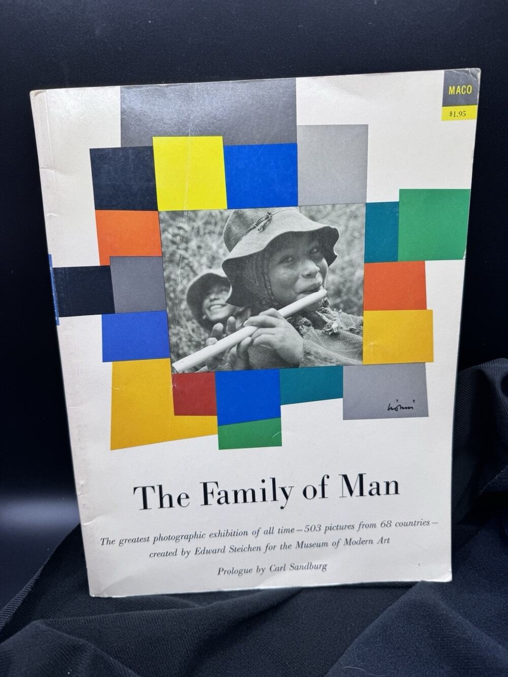 The Family of Man by Edward Steichen & Carl Sandburg 1955 Vintage Paperback